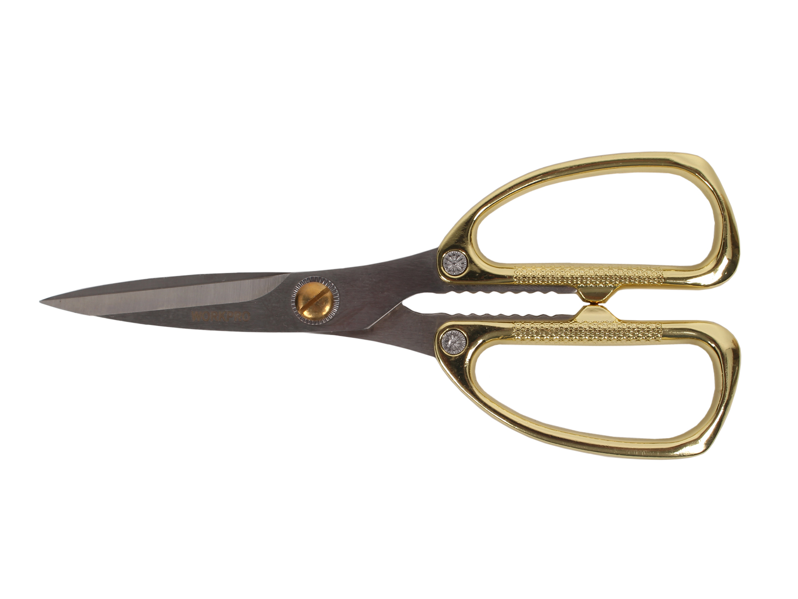 Ножницы WORKPRO 185 мм нержавеющая сталь фотография №1