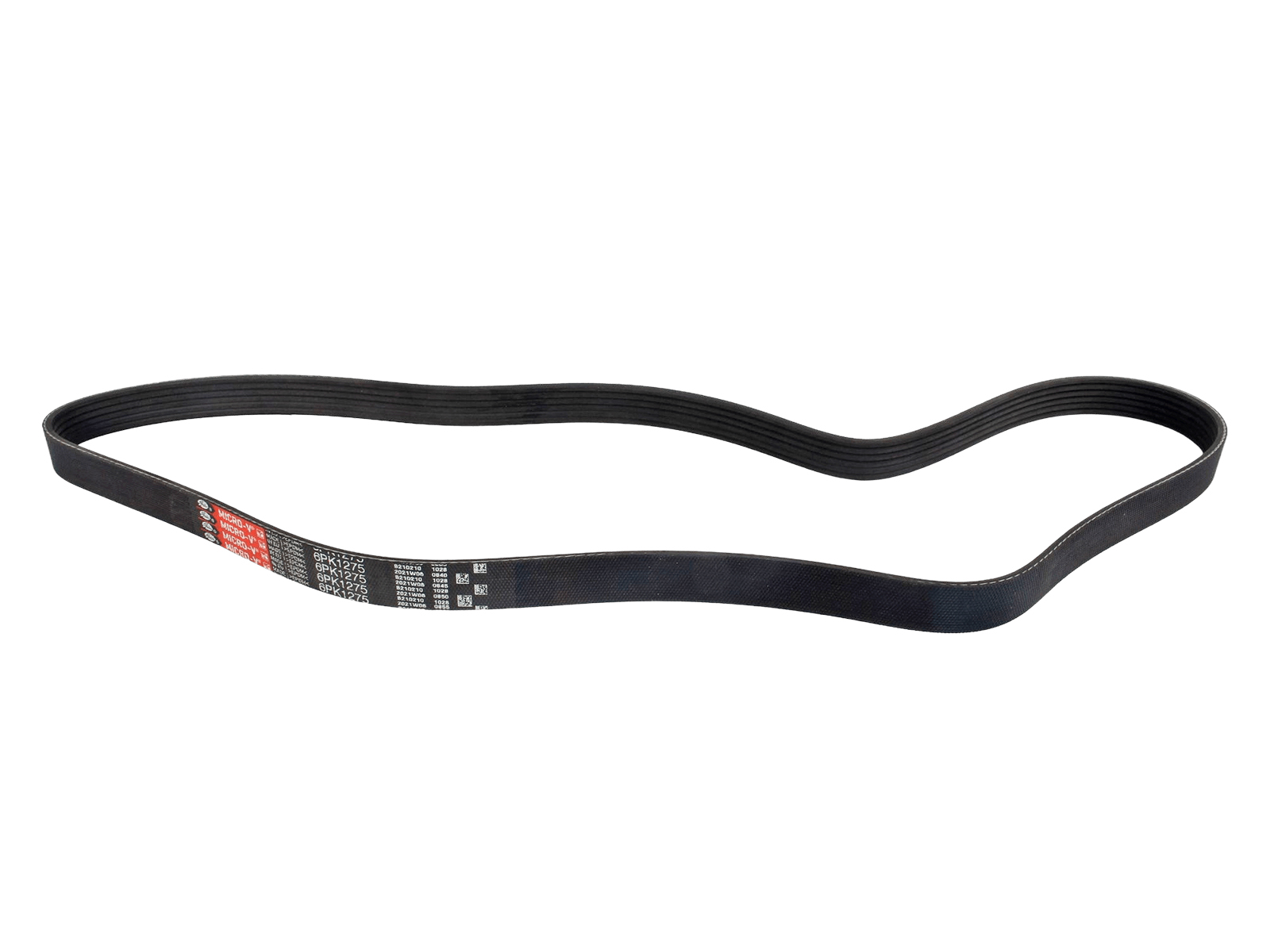 Ремень ЗМЗ-40524 ЕВРО-3 генератора без ГУР GATES 6PK1275 фотография №2