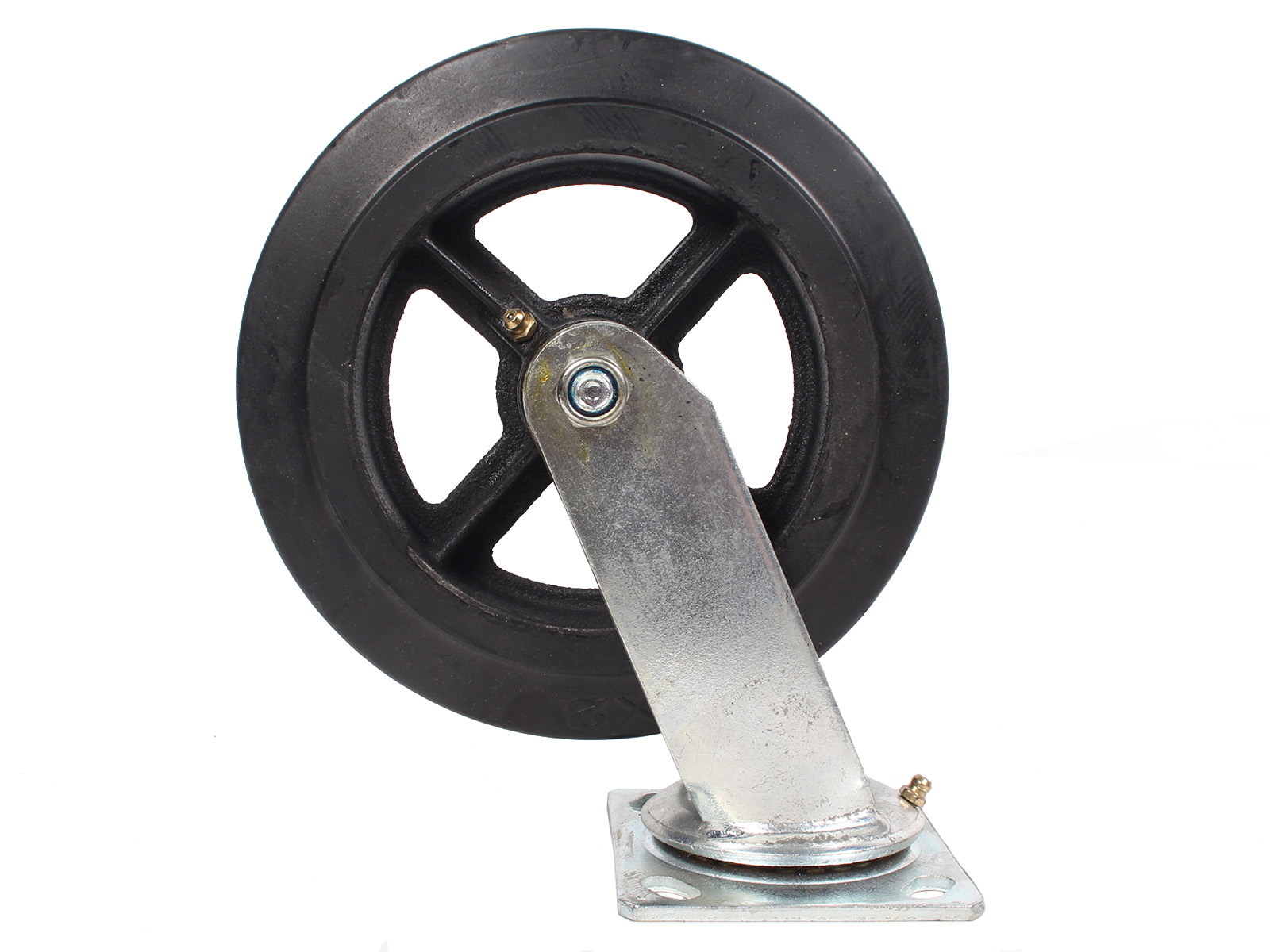 Колесо большегрузное поворотное обрезиненное SCd80-LS фотография №1