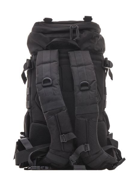 Рюкзак тактический Huntsman RU 052 оксфорд 40л Черный фотография №5