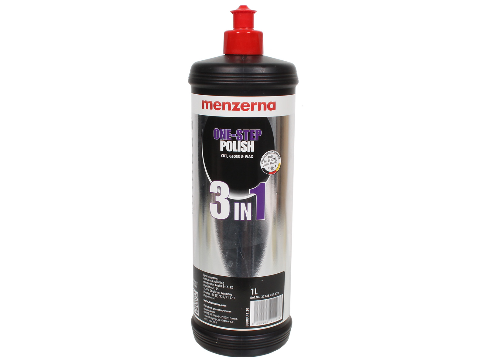 Паста полировальная Menzerna One Step Polish 3в1 1л фотография №3