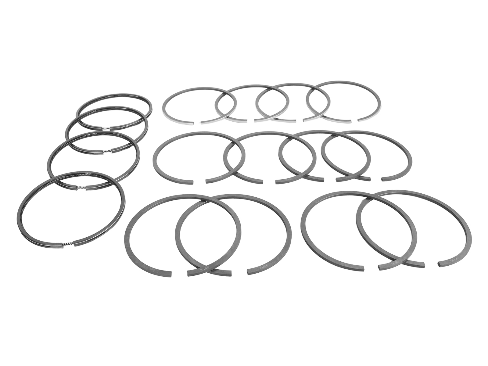 Кольца поршневые Д-240, 242, 244, Д-65 d-110мм 4 штуки комплект СТАПРИ фотография №2