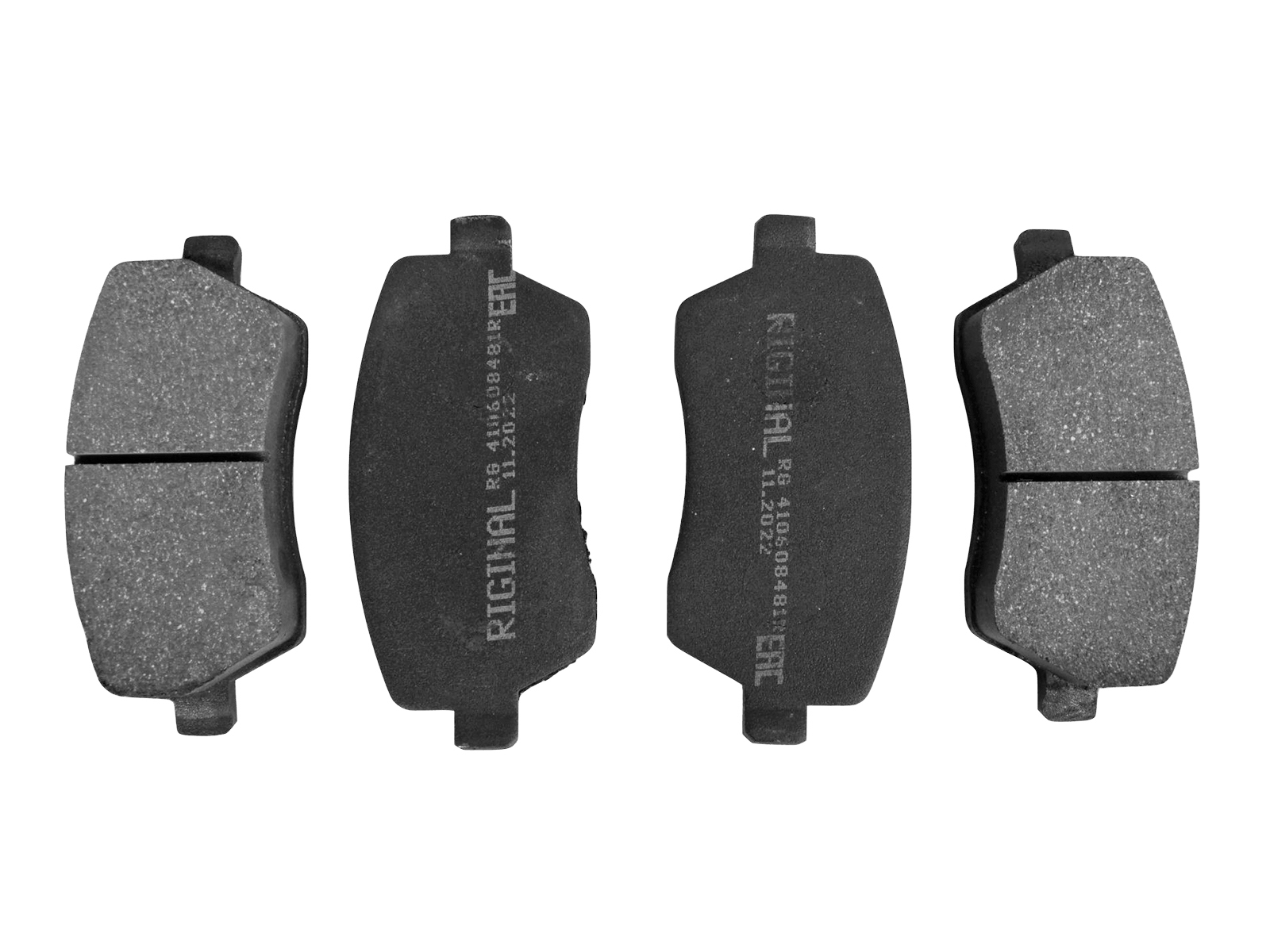 Колодки тормозные передние комплект АВС RG 410608481 4 штуки комплект фотография №1