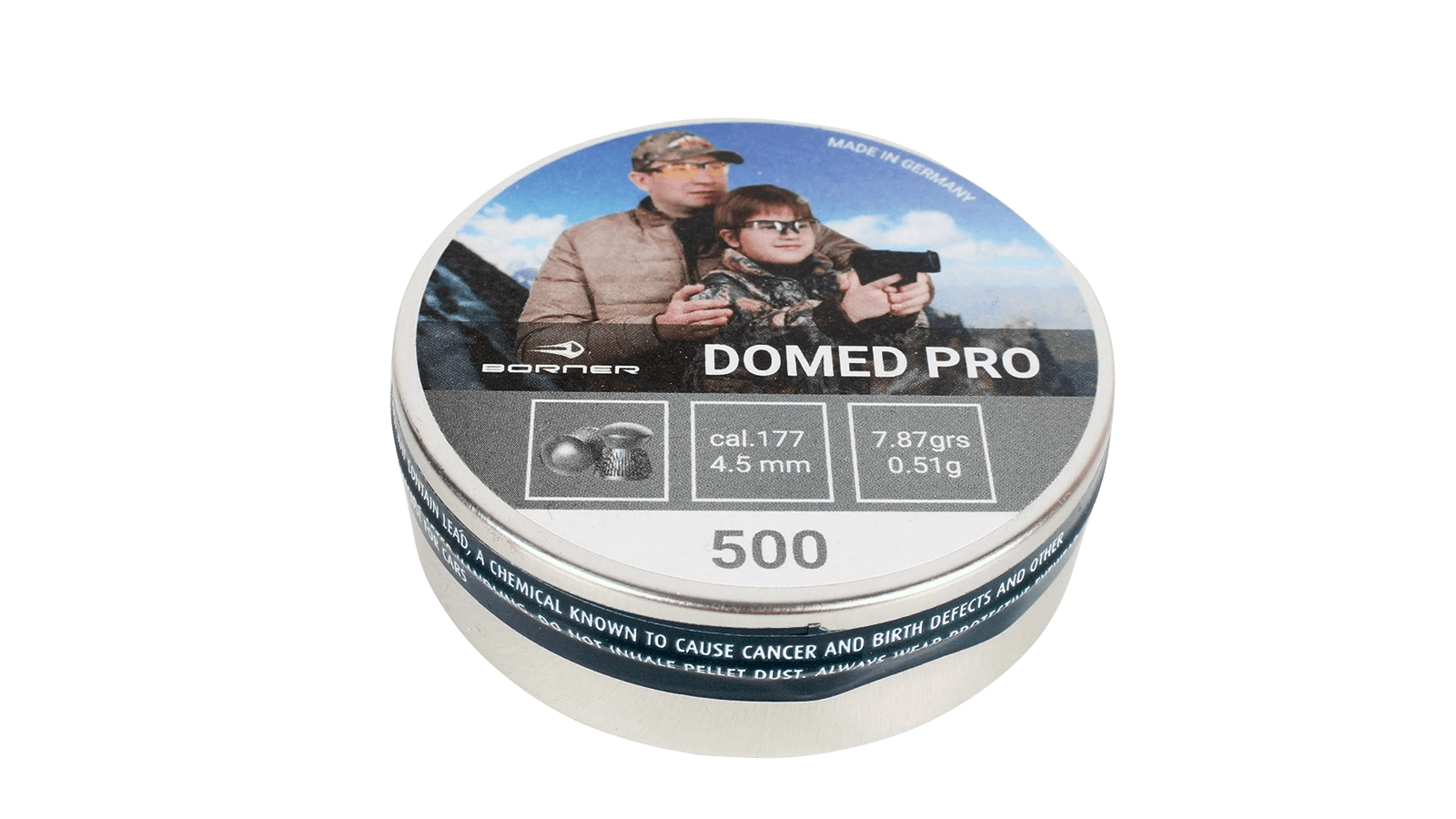 Пули пневматические Borner Domed Pro 500 штук фотография №1