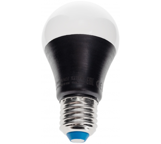 Лампа светодиодный ультрафиолетовая Uniel LED-A60-9W/UVAD/E27FR PLZ07BK фотография №1