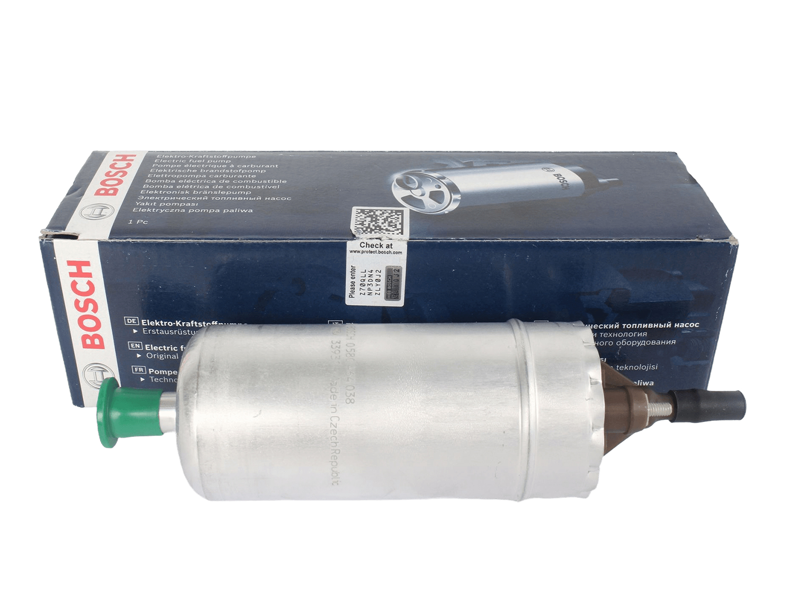 Насос топливный ГАЗ-3110 электрический BOSCH хомут 0 580 464 038 фотография №4