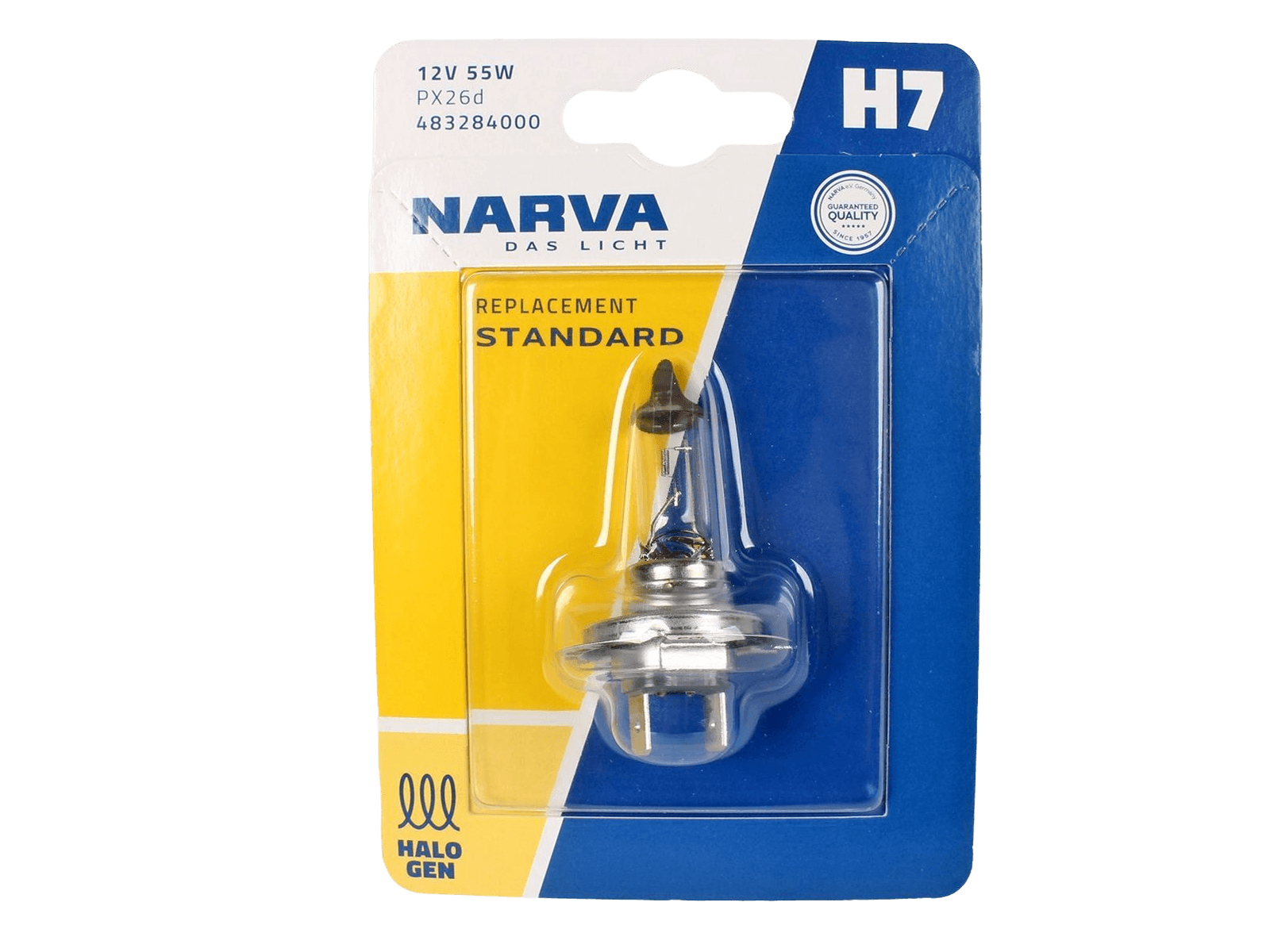 Лампа 12Vx55W H7 NARVA N-48328бл блистер 1 штука фотография №1