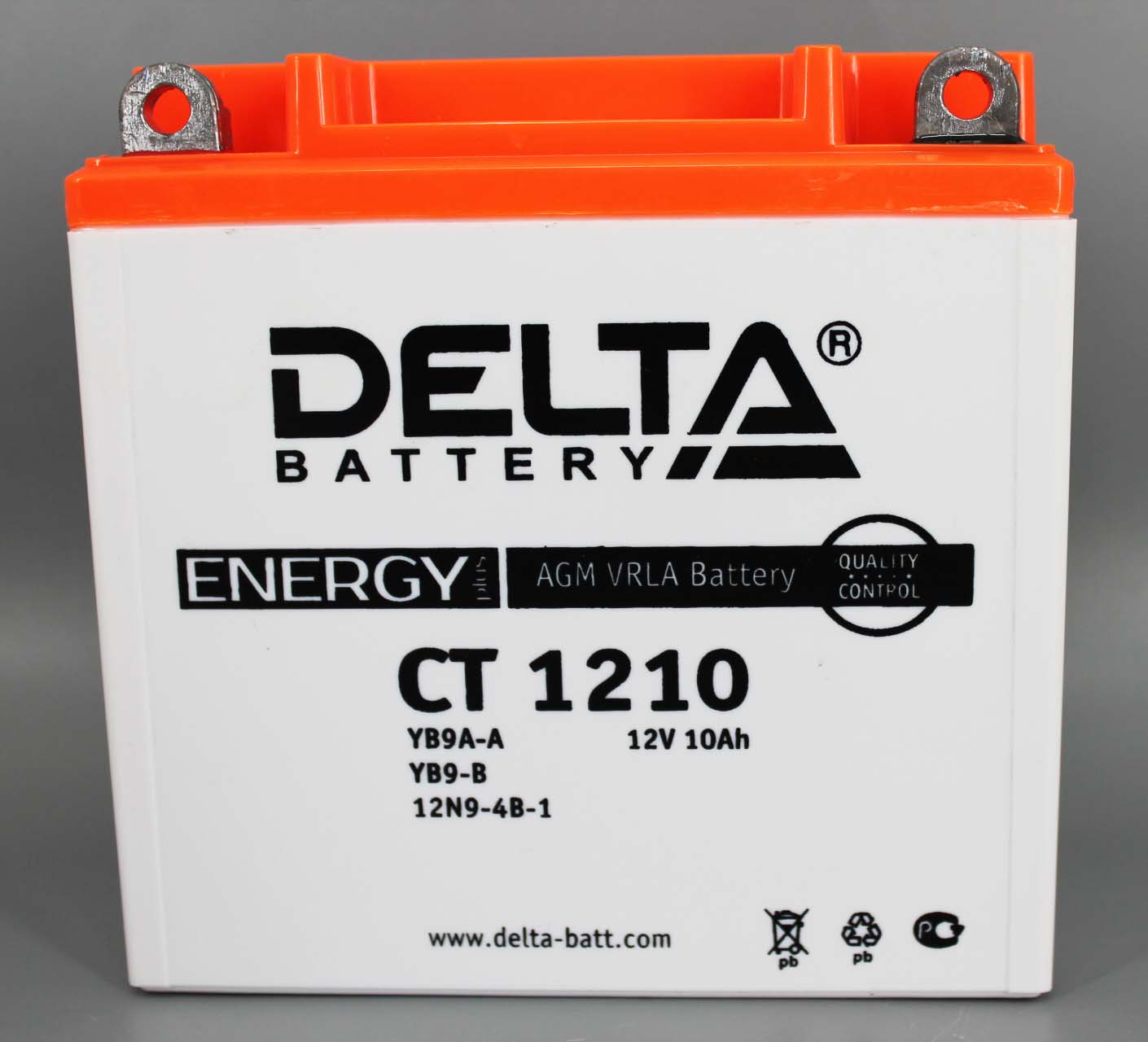 Аккумуляторная батарея DELTA 1210  YB9A-A 6СТ10 фотография №1