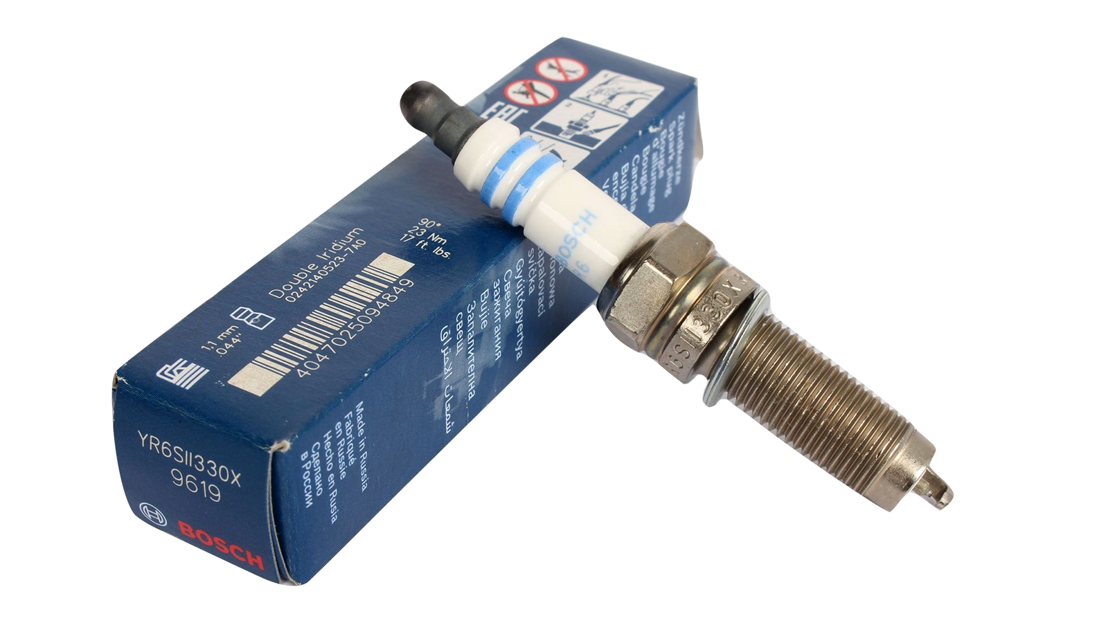 Свеча зажигания BOSCH 0242140523 фотография №3