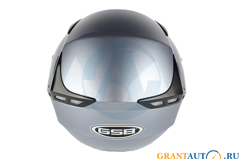 Шлем интеграл GSB G-240 серый металлик S фотография №2