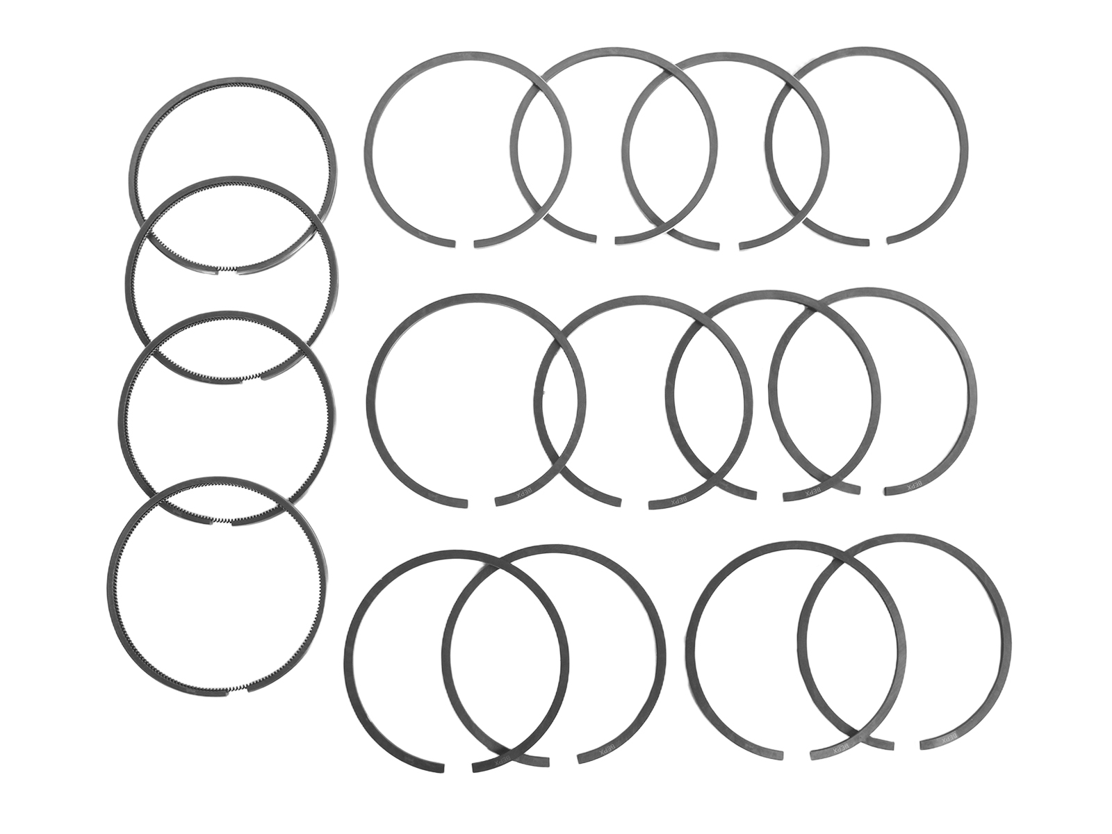 Кольца поршневые Д-240, 242, 244, Д-65 d-110мм 4 штуки комплект СТАПРИ фотография №3
