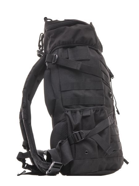 Рюкзак тактический Huntsman RU 052 оксфорд 40л Черный фотография №6