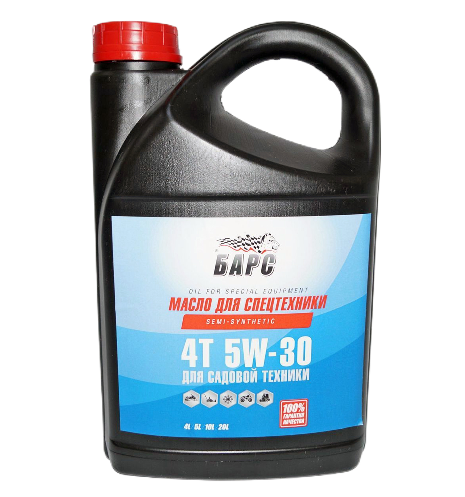 Масло моторное БАРС 4Т SAE 5W30 4л фотография №1