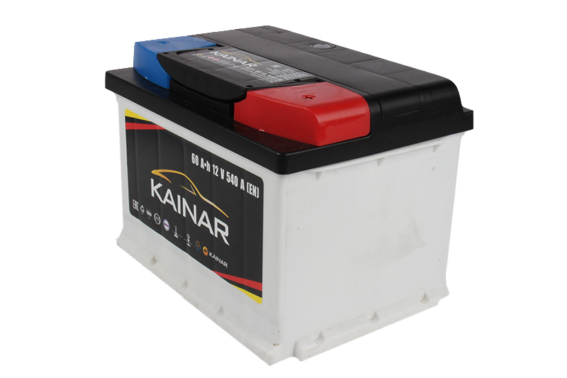 Аккумуляторная батарея KAINAR 6СТ60 низкая обратная 540 А фотография №2