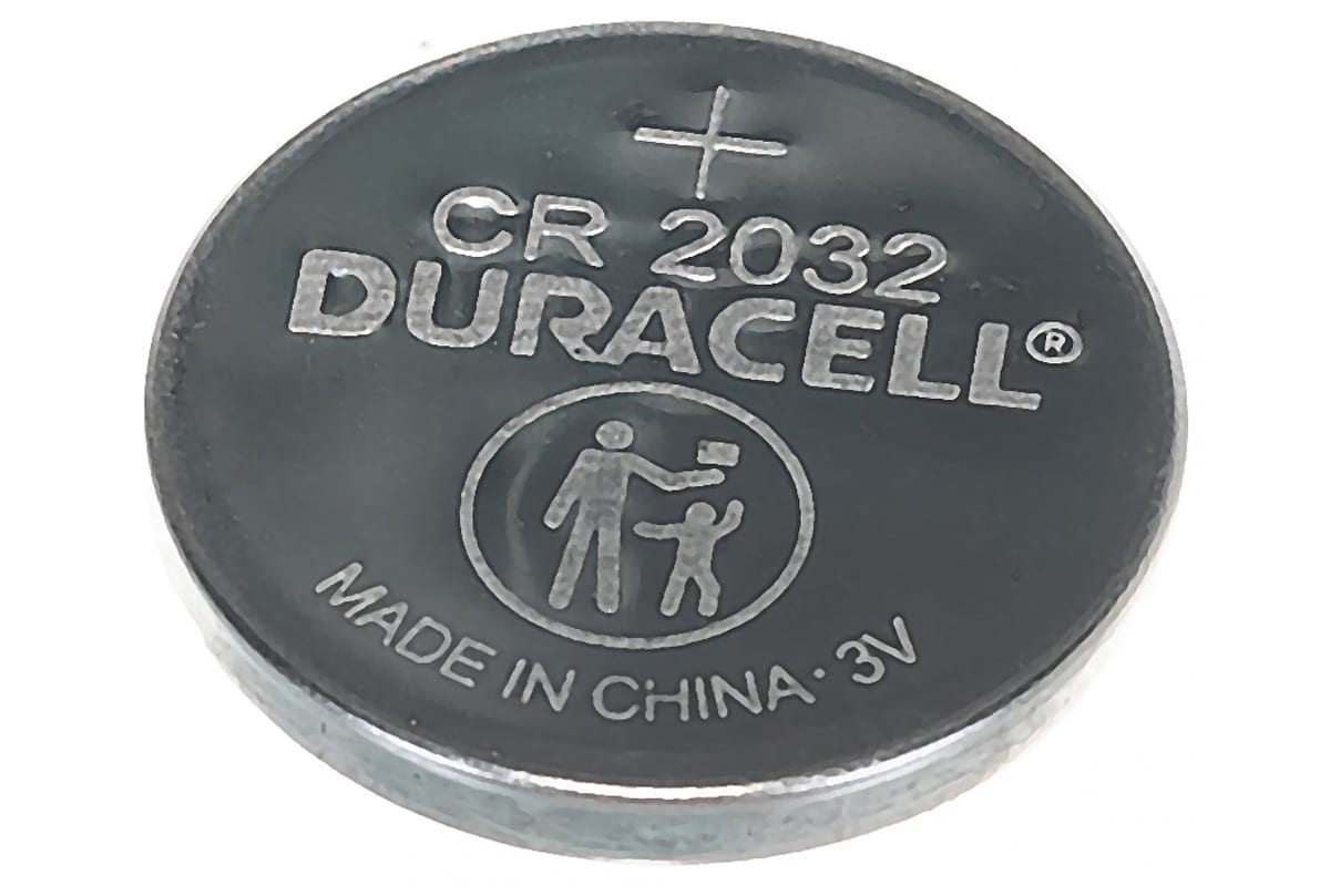 Батарейки  Duracell DL/CR2032-2BL фотография №1