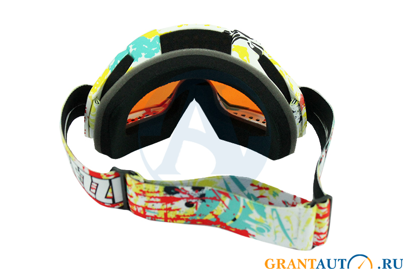 Очки кроссовые STAREZZI GOGGLES MX HAWALL WHITE 157-809 фотография №2