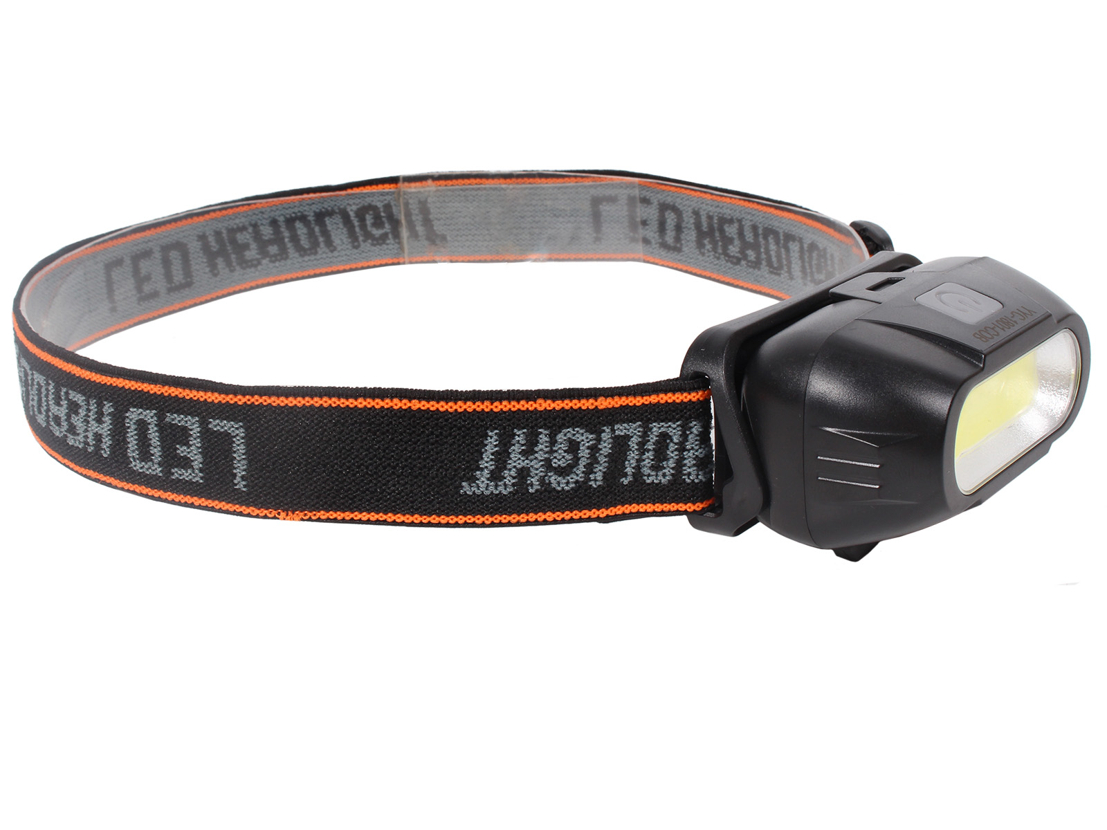 Фонарь налобный светодиодный АКБ USB 1801 фотография №3