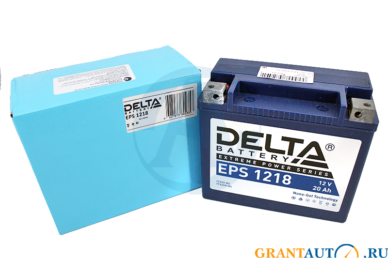 Аккумуляторная батарея DELTA EPS 1218 6СТ20 фотография №1