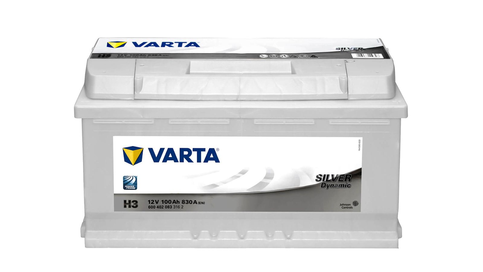 Аккумуляторная батарея VARTA SILVER 6СТ100 H3   600 402 083 фотография №1