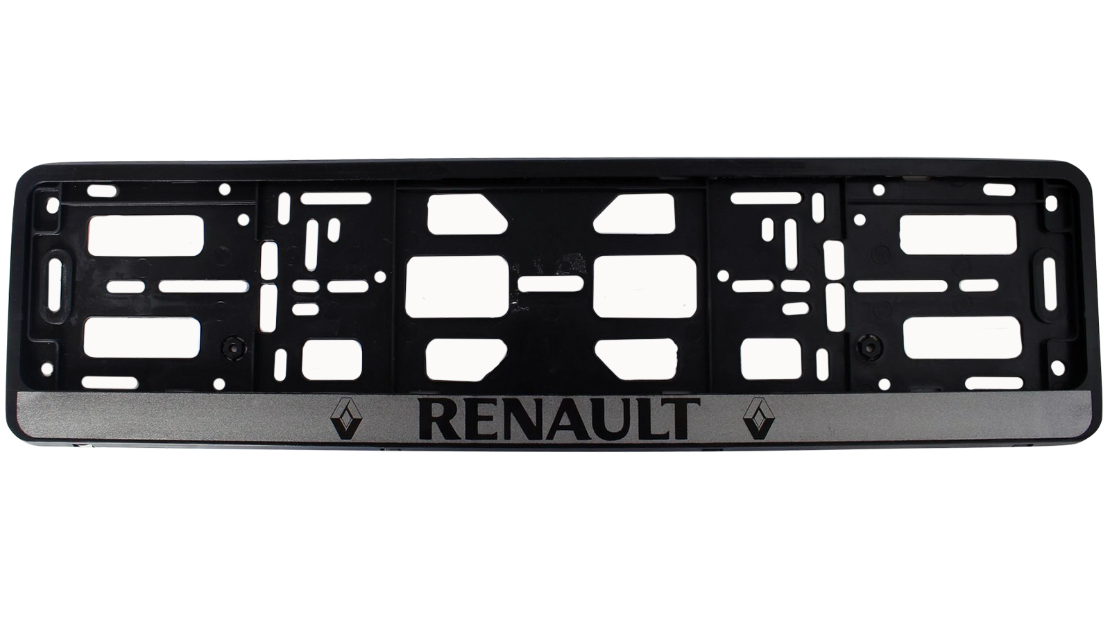 Рамка номерного знака черная RENAULT 1 штука фотография №2