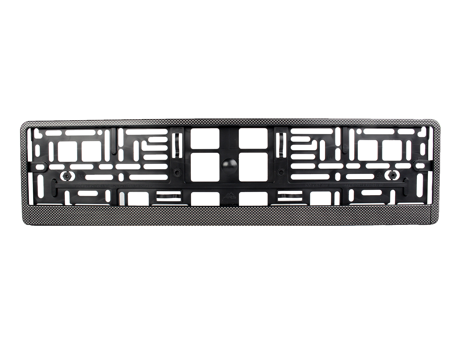 Рамка для номера Карбон R0142 1 штука фотография №1