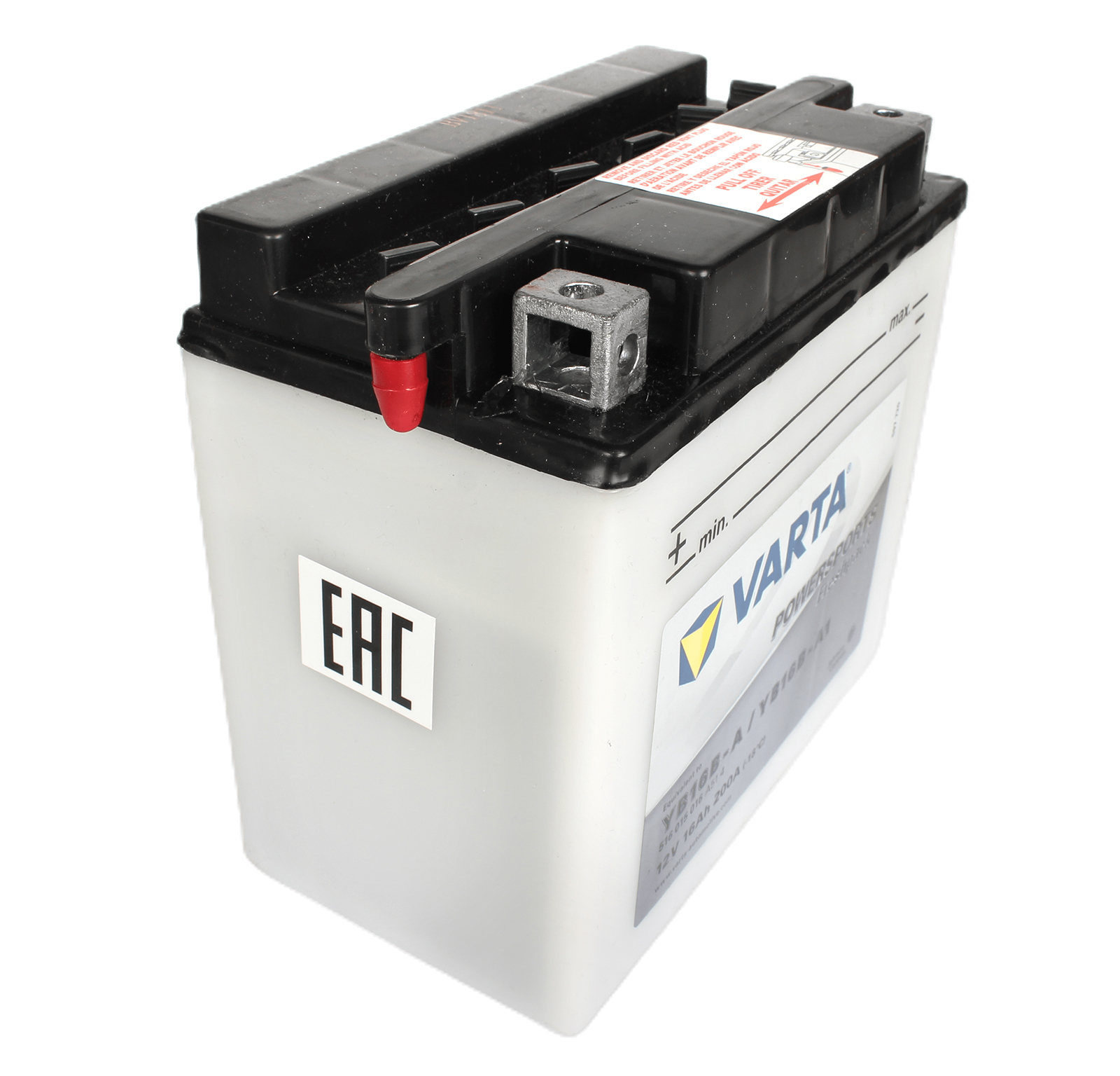 Аккумуляторная батарея VARTA белая YB16B-A1 6СТ16 516 015 016 фотография №3