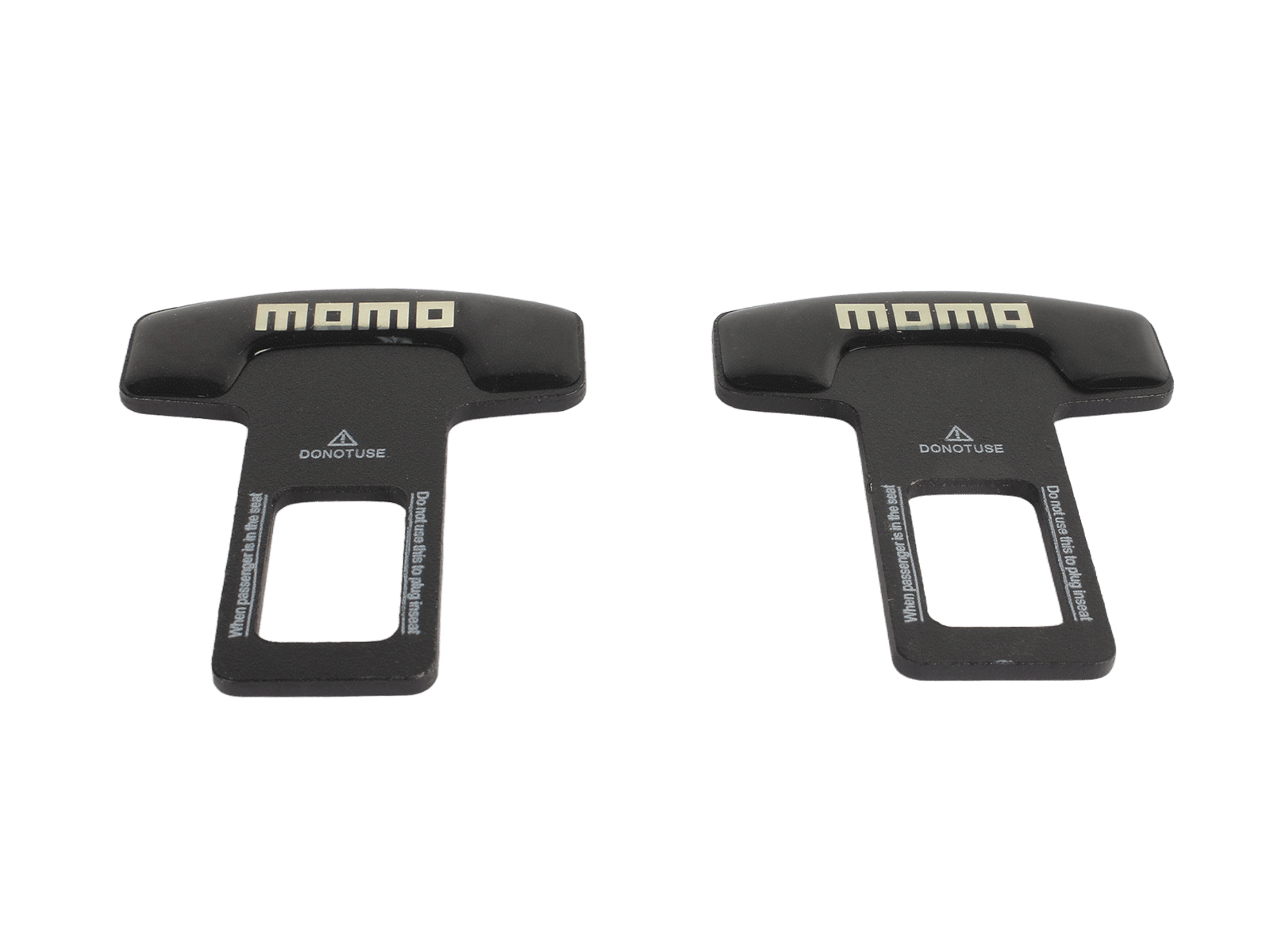 Заглушка ремня безопастности металл.MOMO 2шт фотография №2