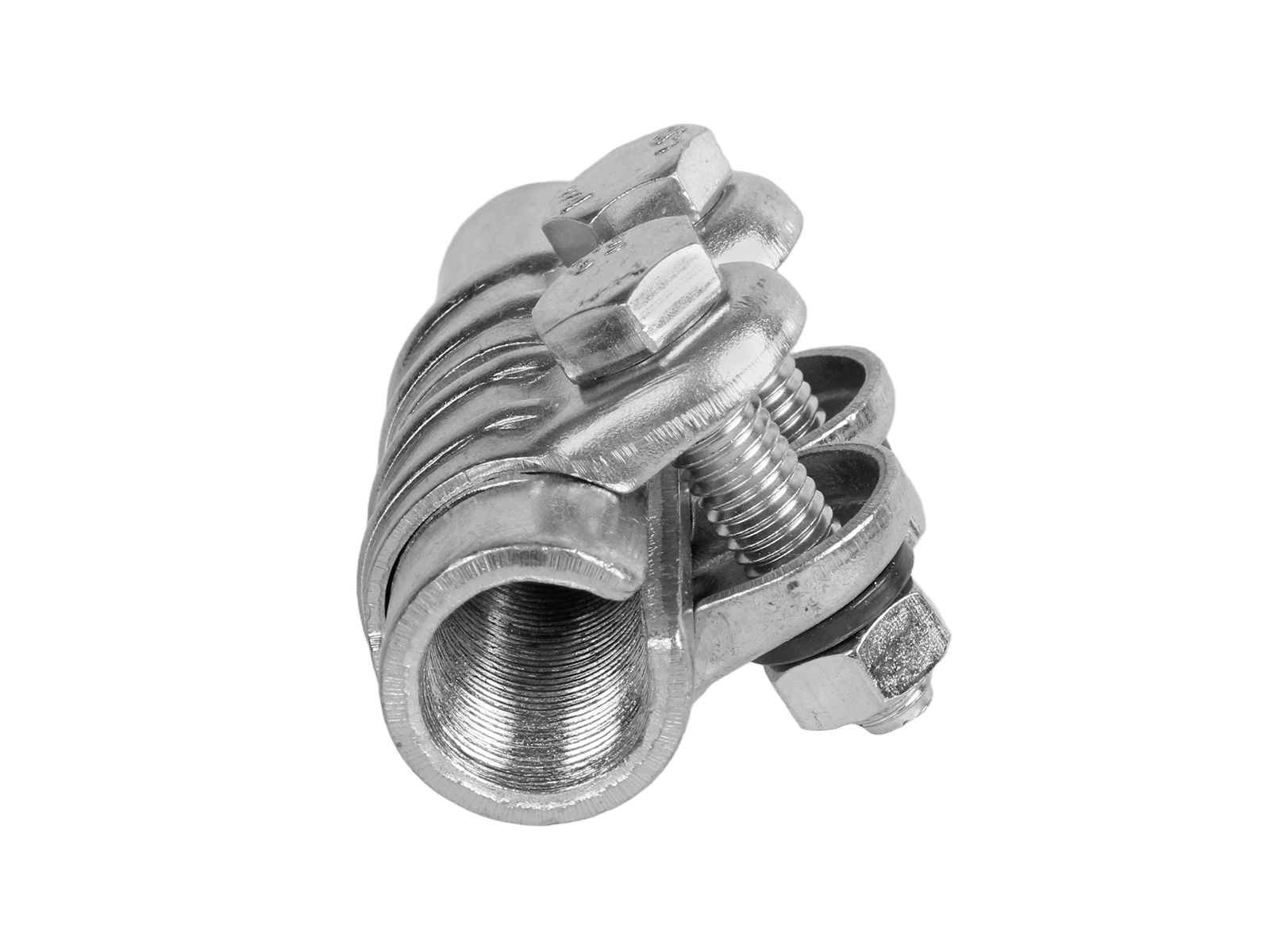 Втулка ВАЗ-2101 тяги рулевой регулировочная в сборе хомутами фотография №4