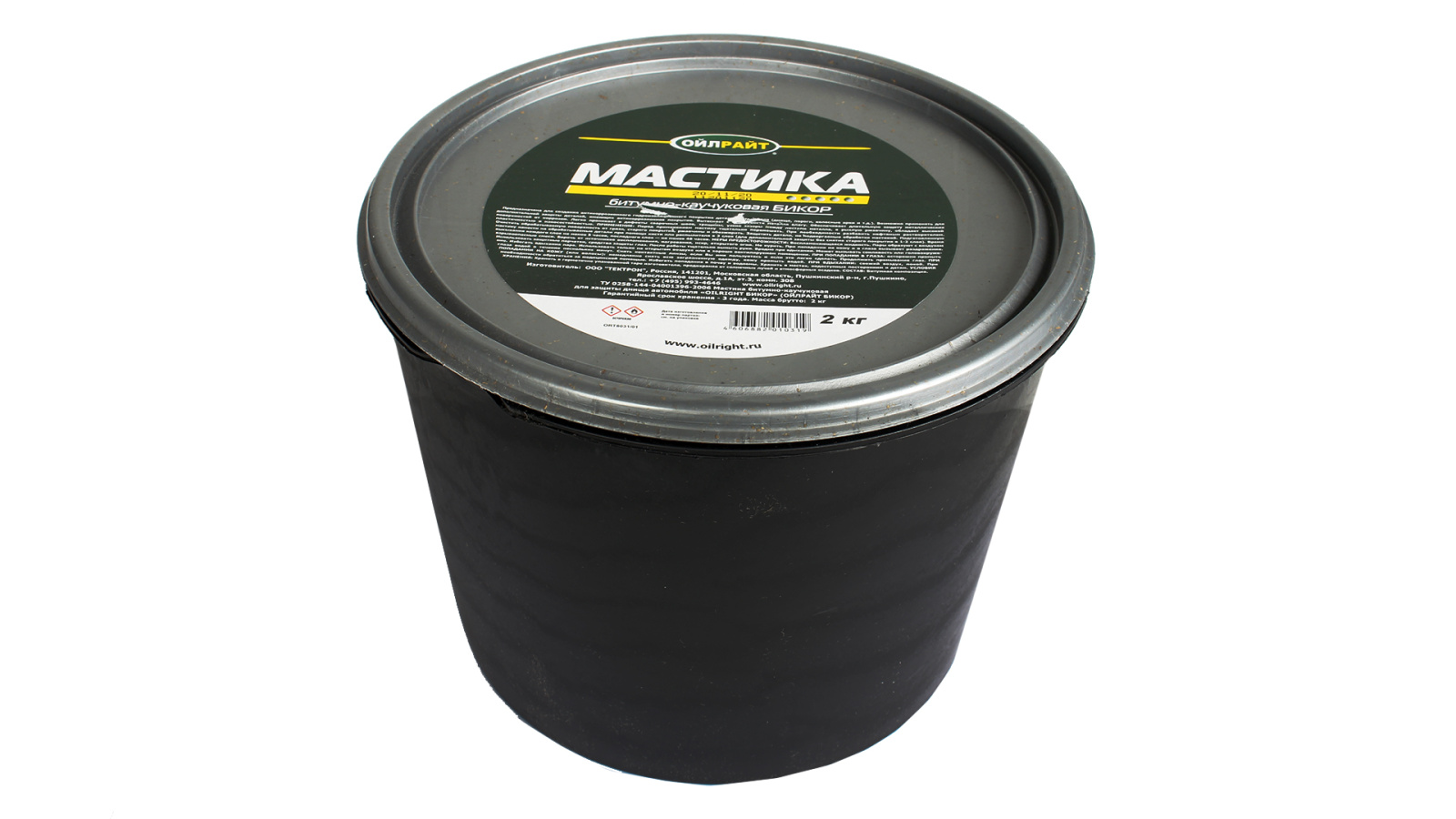Антикор для днища БИКОР 2кг OILRIGHT 8031 фотография №1
