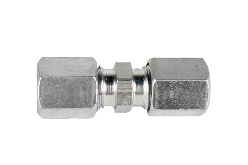 Фитинг прямой металлический разборный (D6xD6/ M10x1) Haldex 032043209 фотография №1