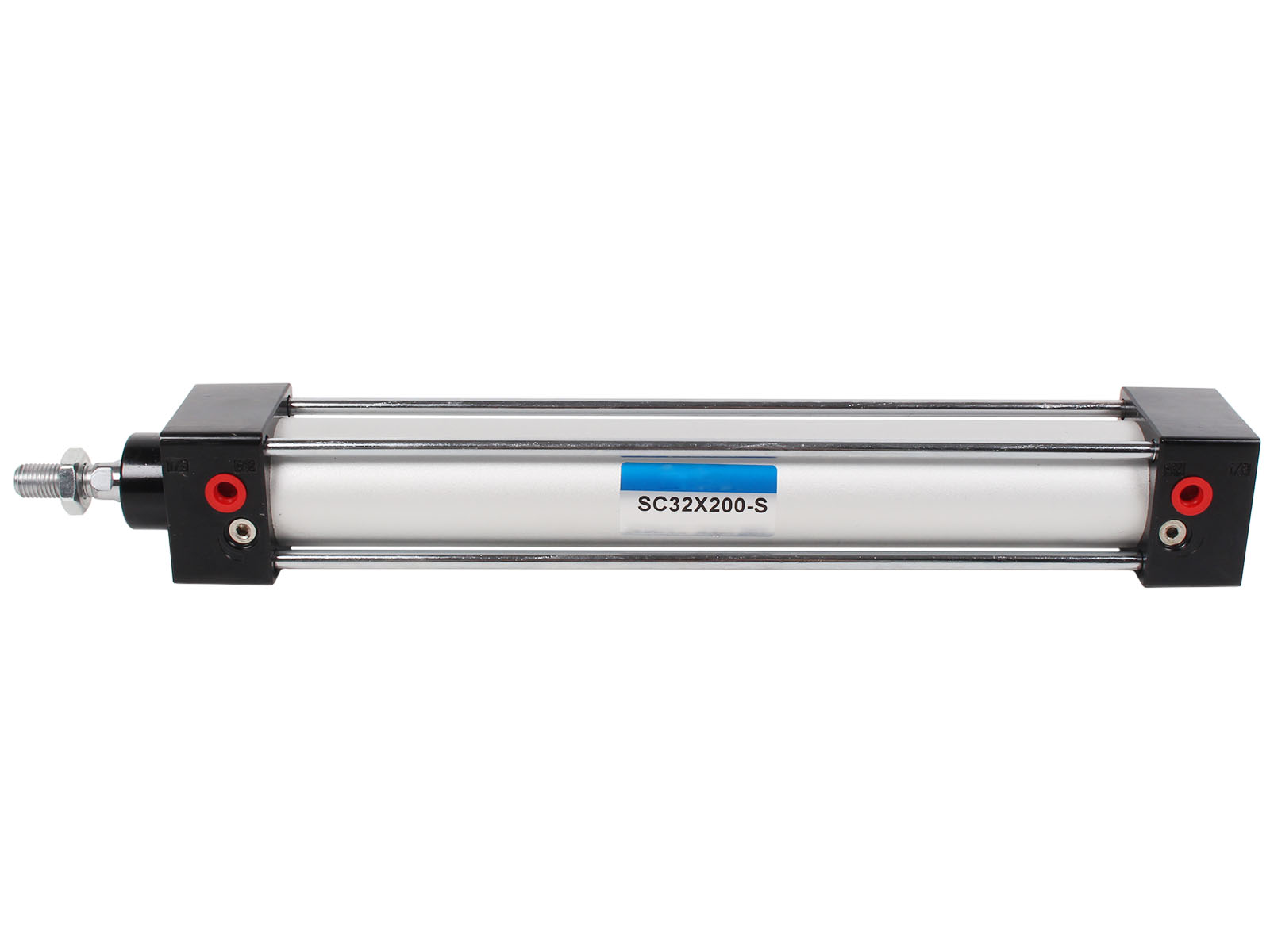 Пневмоцилиндр SC32x200-S, ход штока 200мм, D-32мм фотография №2