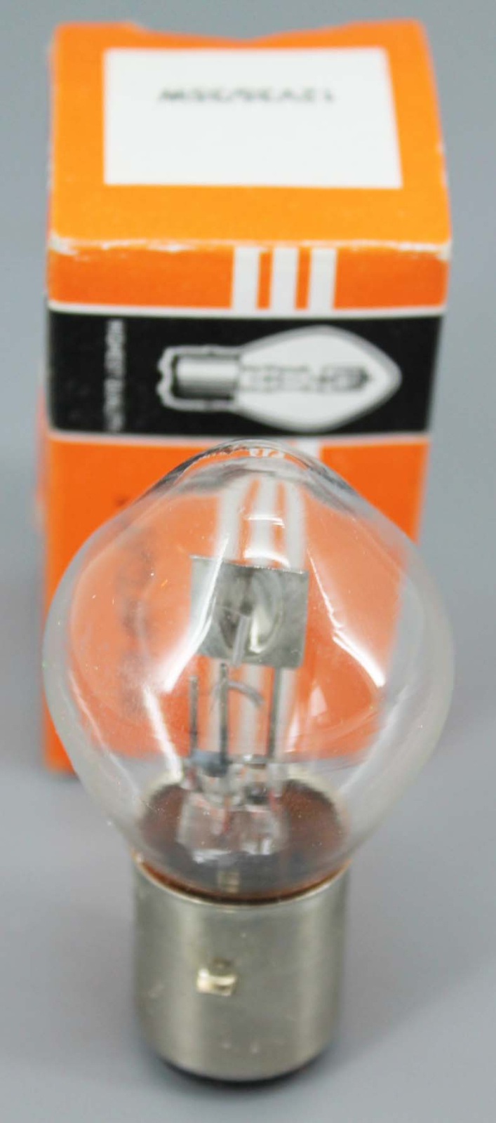Лампа  фары 12V 35/35W (BA20D) галогенка супер белый свет фотография №1