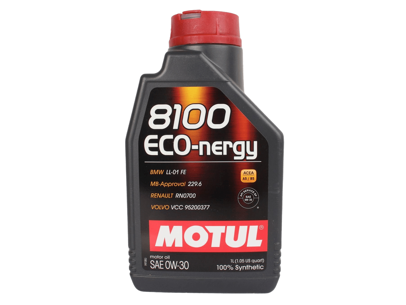 Масло моторное MOTUL 8100 ECO-NERGY 0W30 1л A5/B5 фотография №1