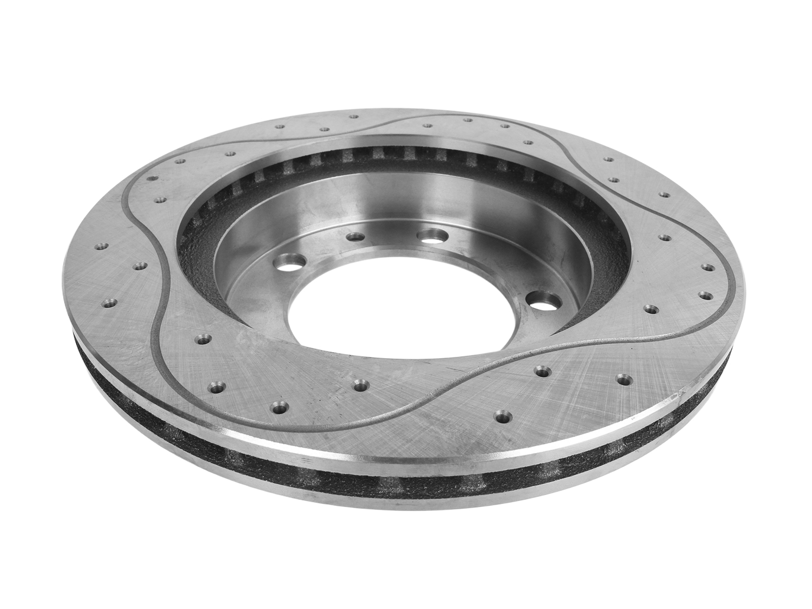 Диск тормозной УАЗ-3160, Хантер, Патриот перфорированный 1 штука TR 3501077 фотография №4