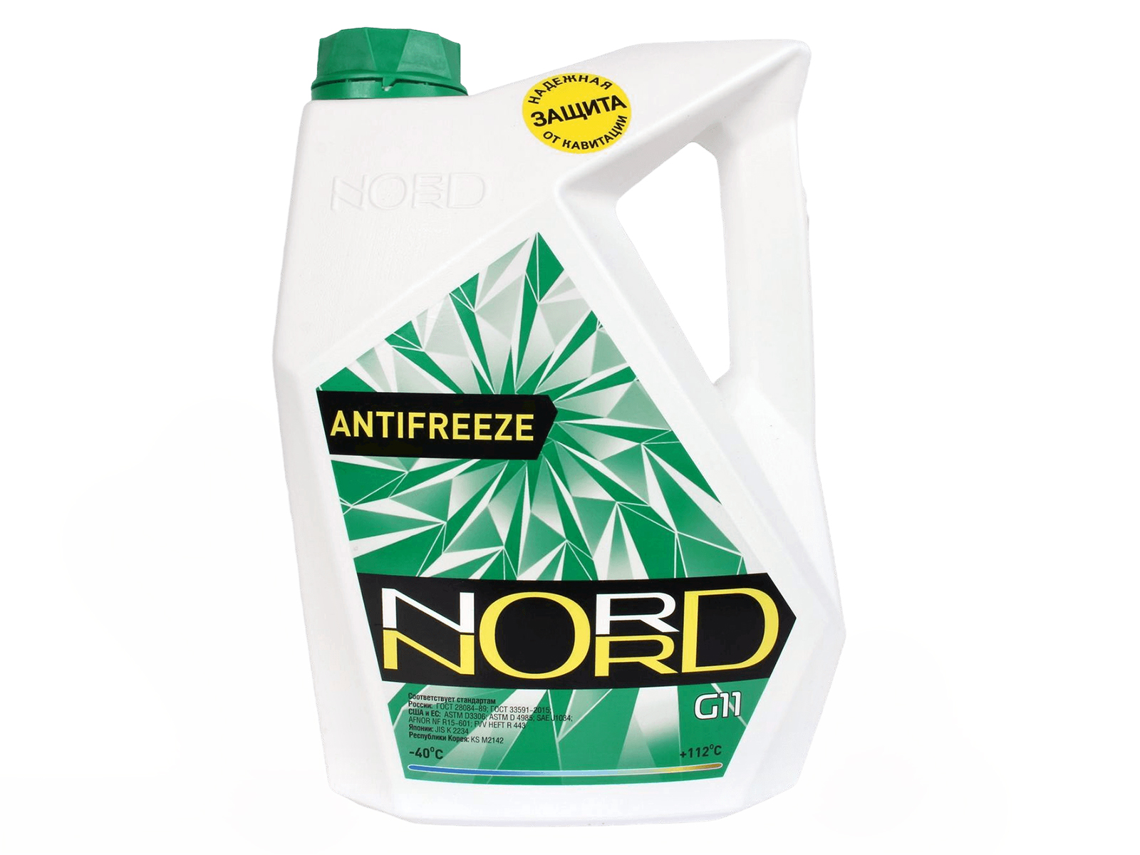 Антифриз зеленый 5кг NORD фотография №1