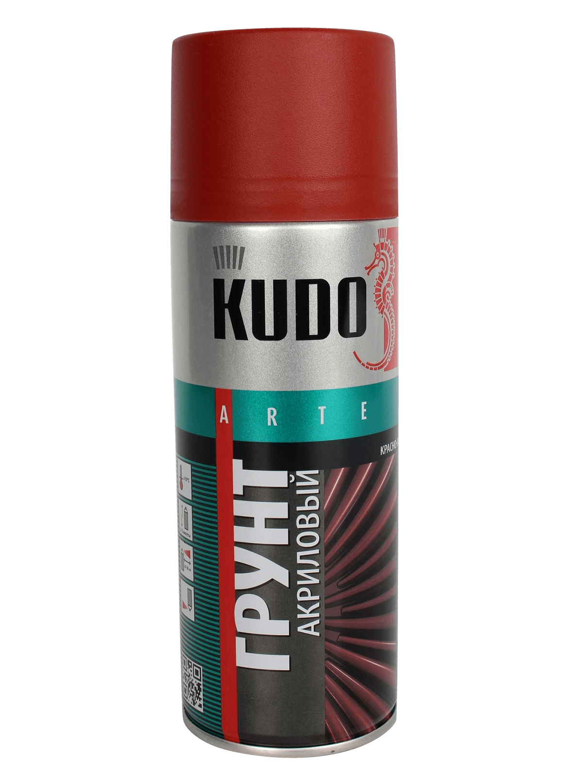 Грунт акриловый коричневый 520мл KUDO фотография №1