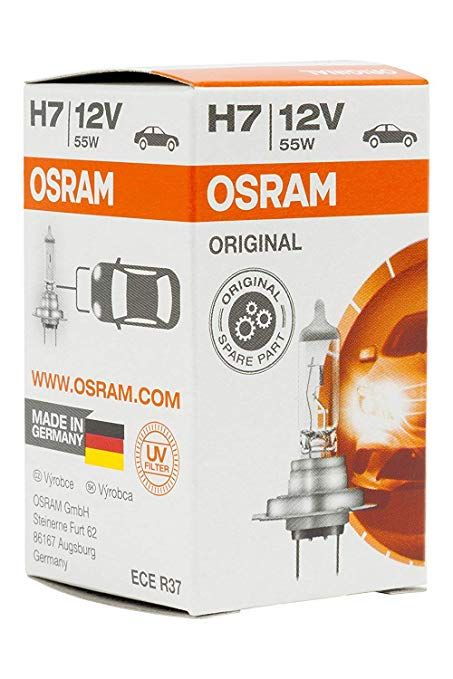 Лампа 12Vx55W H7 OSRAM O-64210 фотография №2