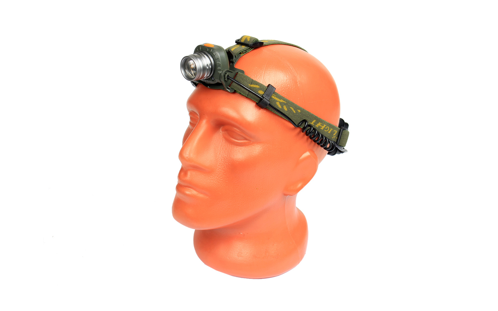 Фонарь налобный светодиодный АКБ сенсор 6616 фотография №1