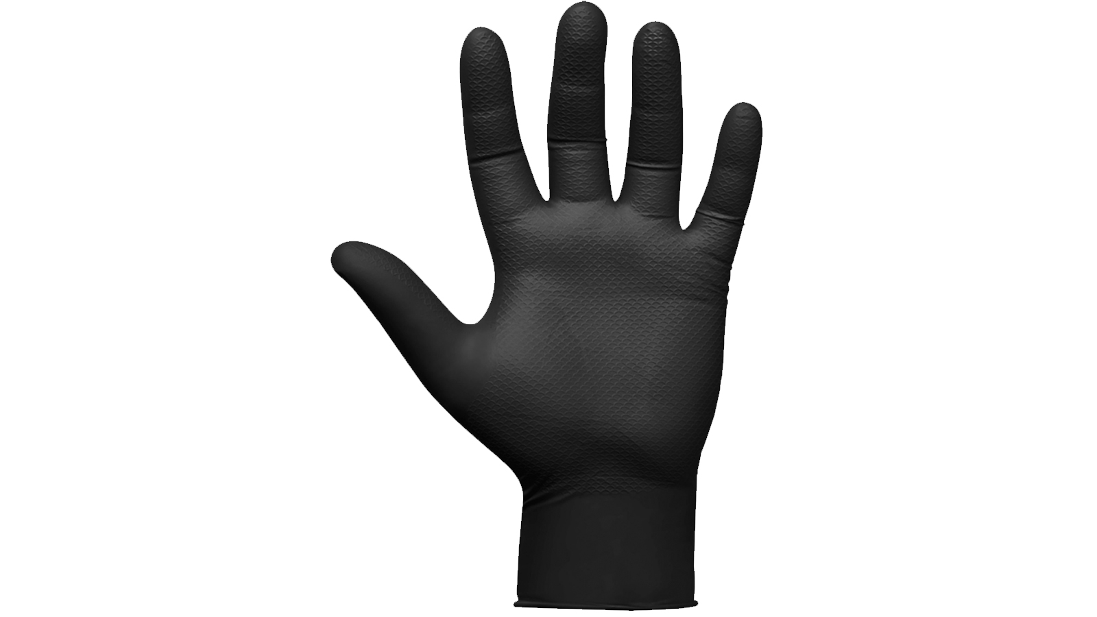 Перчатки JSN NATRIX черные нитриловые размер XL 240 мм 0,15 мм 10 пар фотография №1