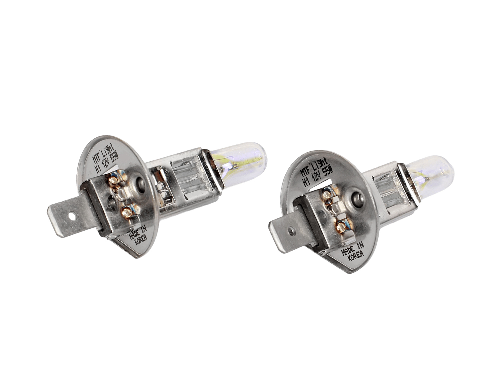 Набор ламп 12V 55W H1 MTF AURUM комплект фотография №3