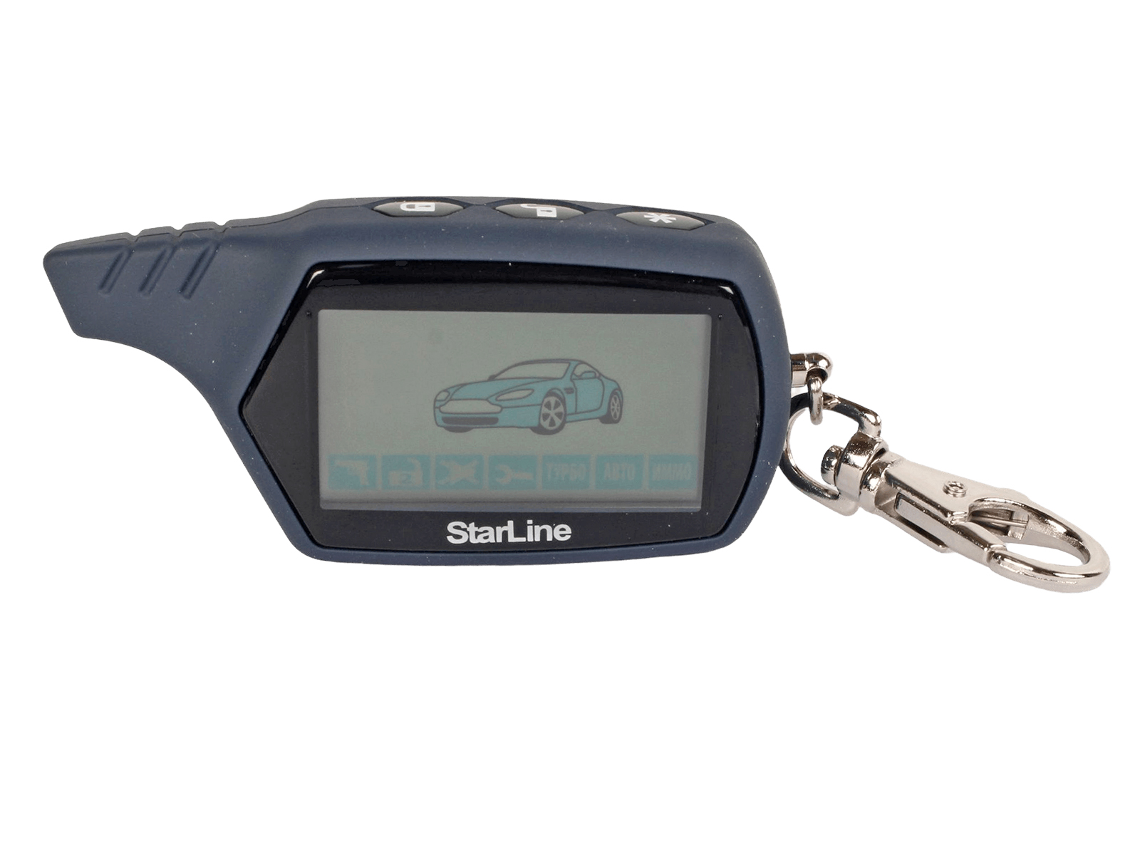 Брелок для автосигнализации STARLINE A61 жидкокристаллическим дисплеем фотография №1