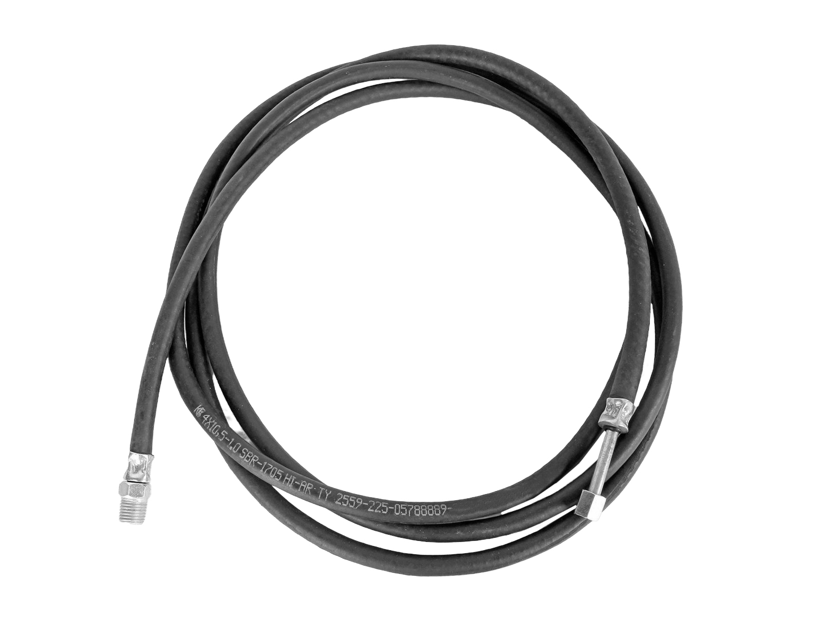 Шланг КАМАЗ манометра масляного L-2600мм фотография №1