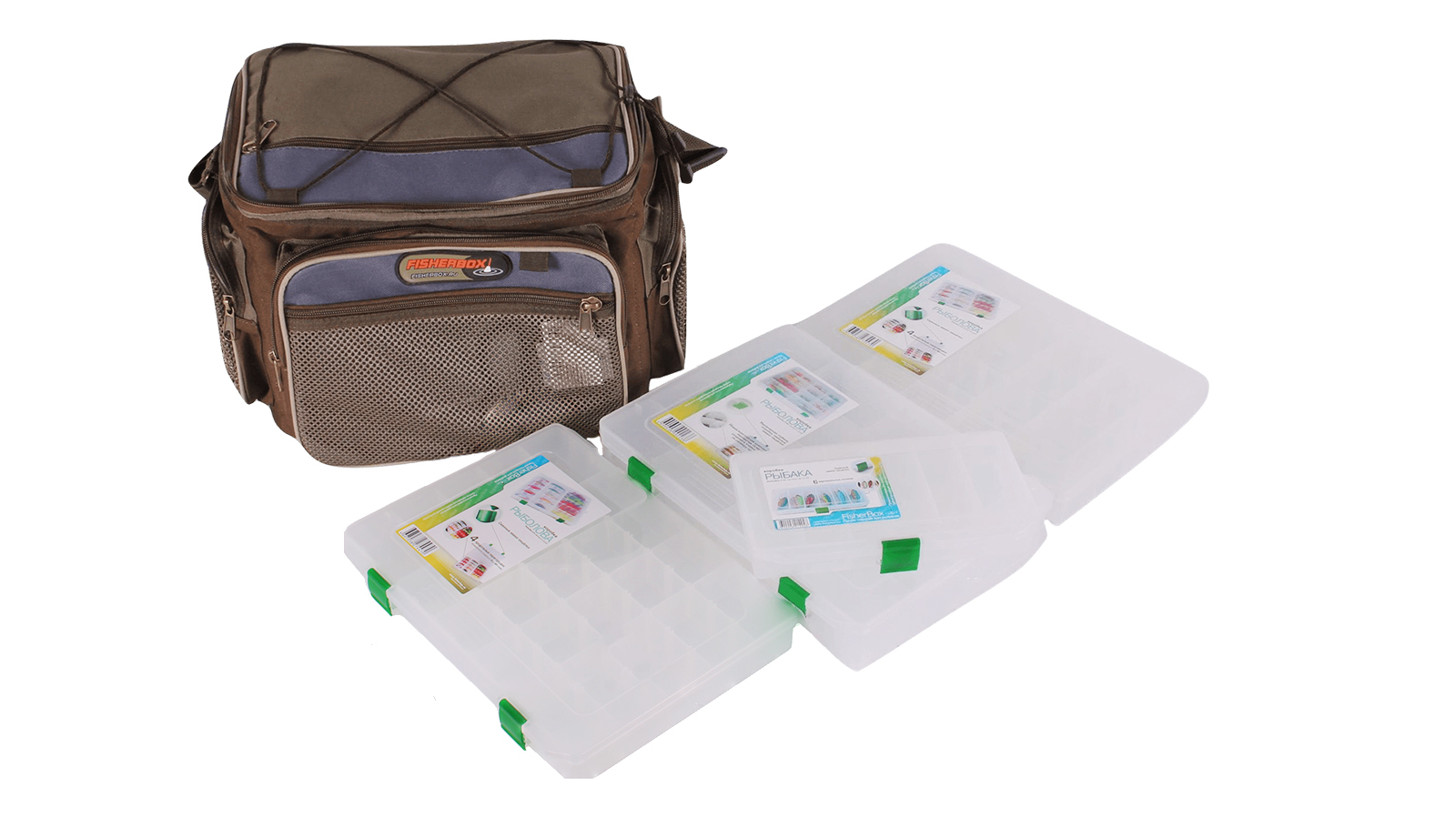 Сумка fisherbox C102 в комплекте 4 коробки фотография №4