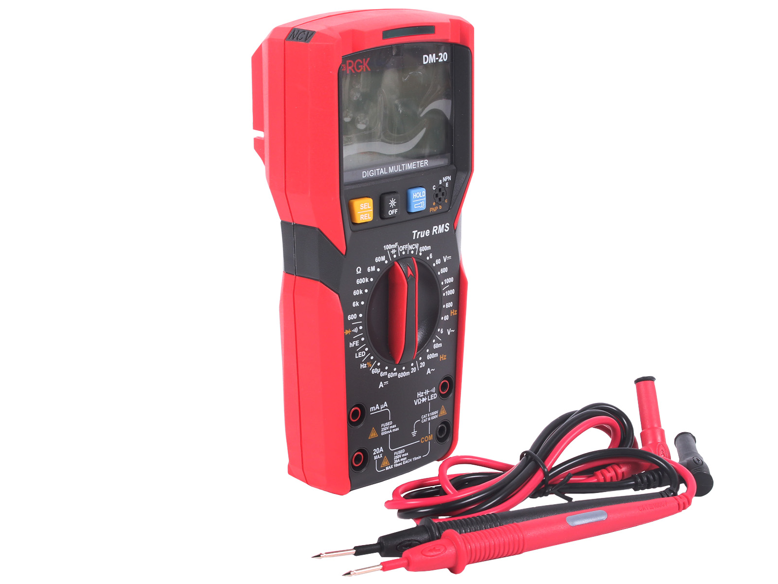 Мультиметр цифровой RGK DM-20 фотография №4