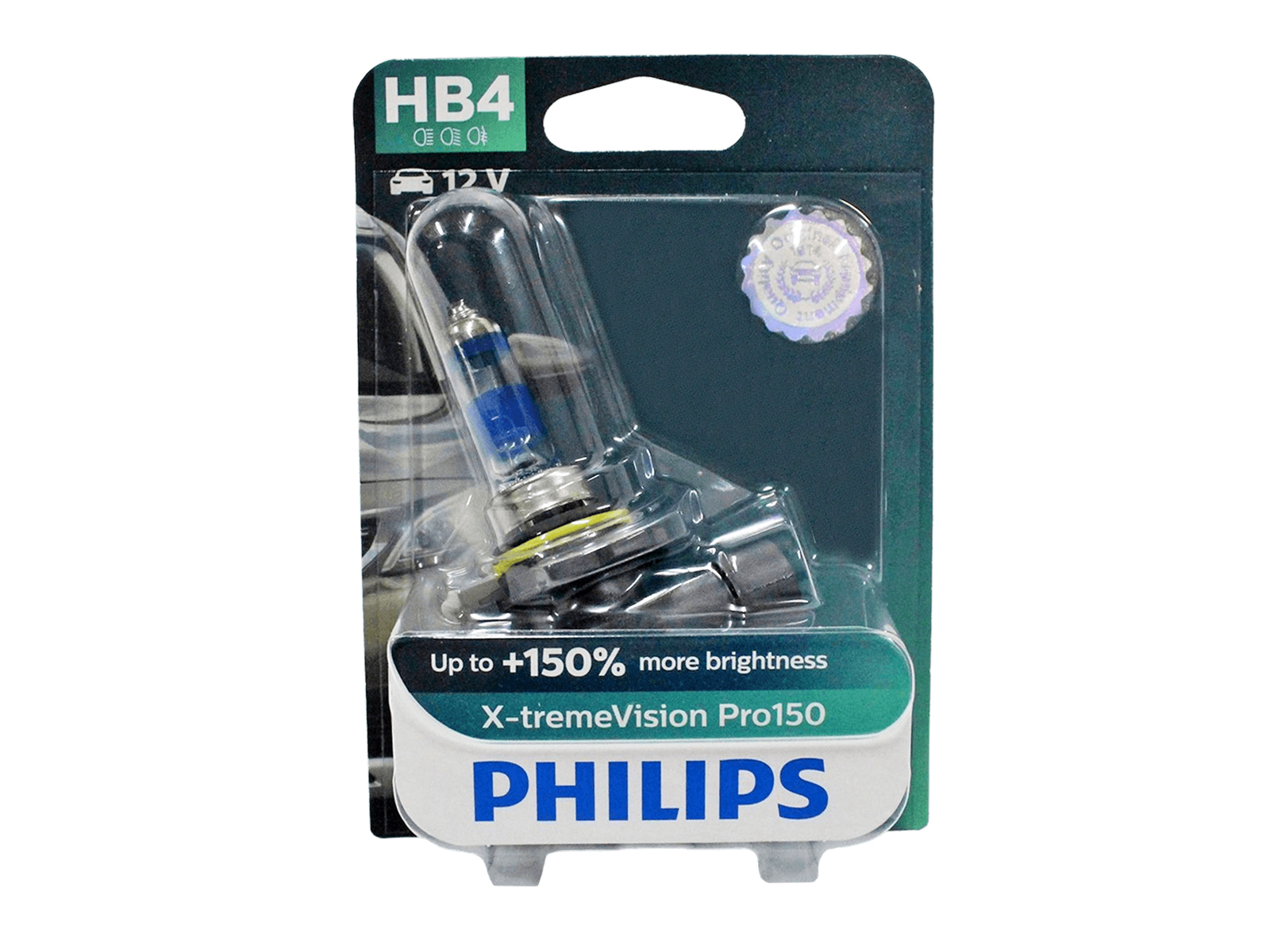 Лампа 12Vx51W HB4 PHILIPS  X-treme Vision Pro150 фотография №1