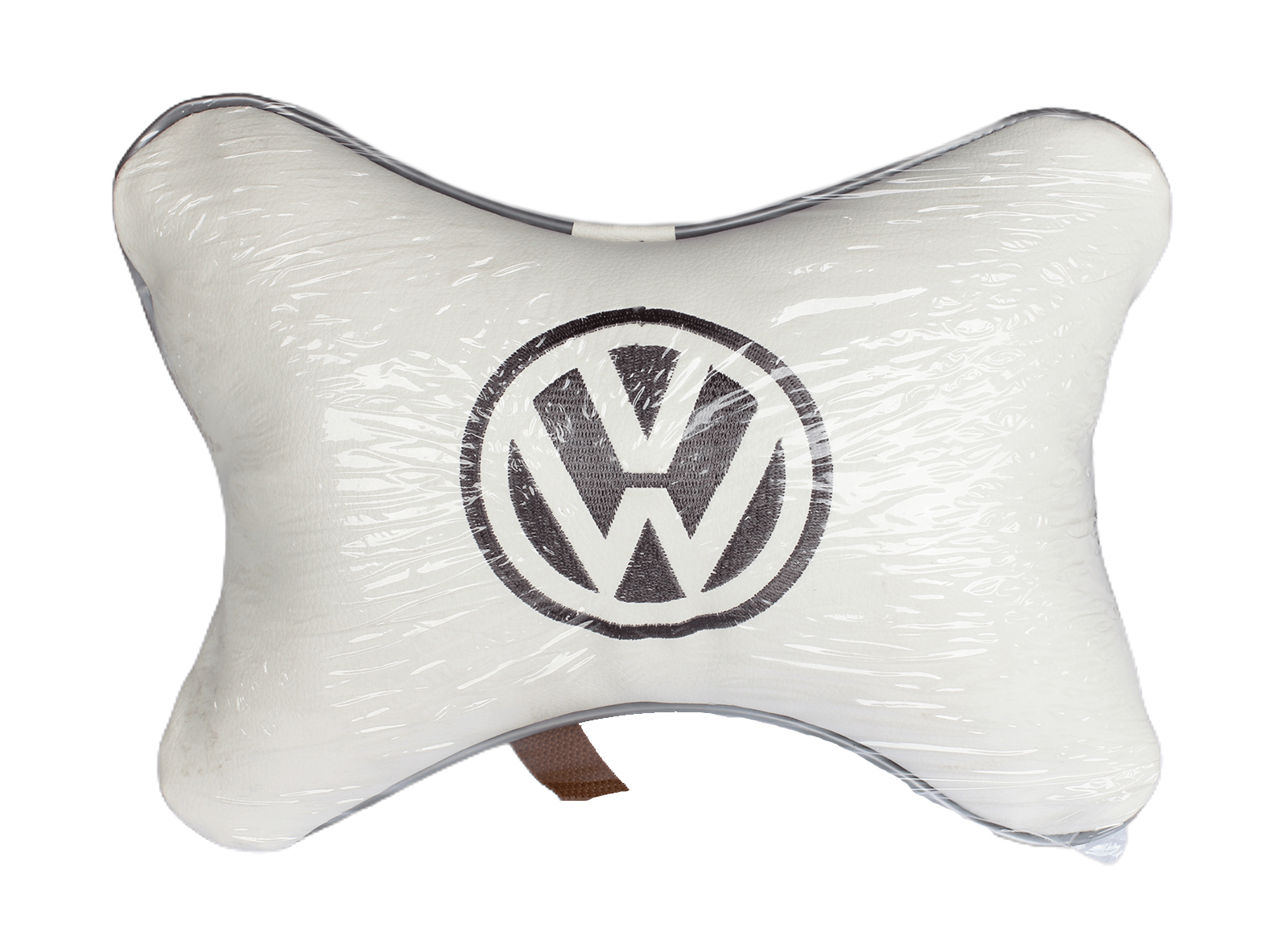 Подголовник косточка VOLKSWAGEN белые фотография №1