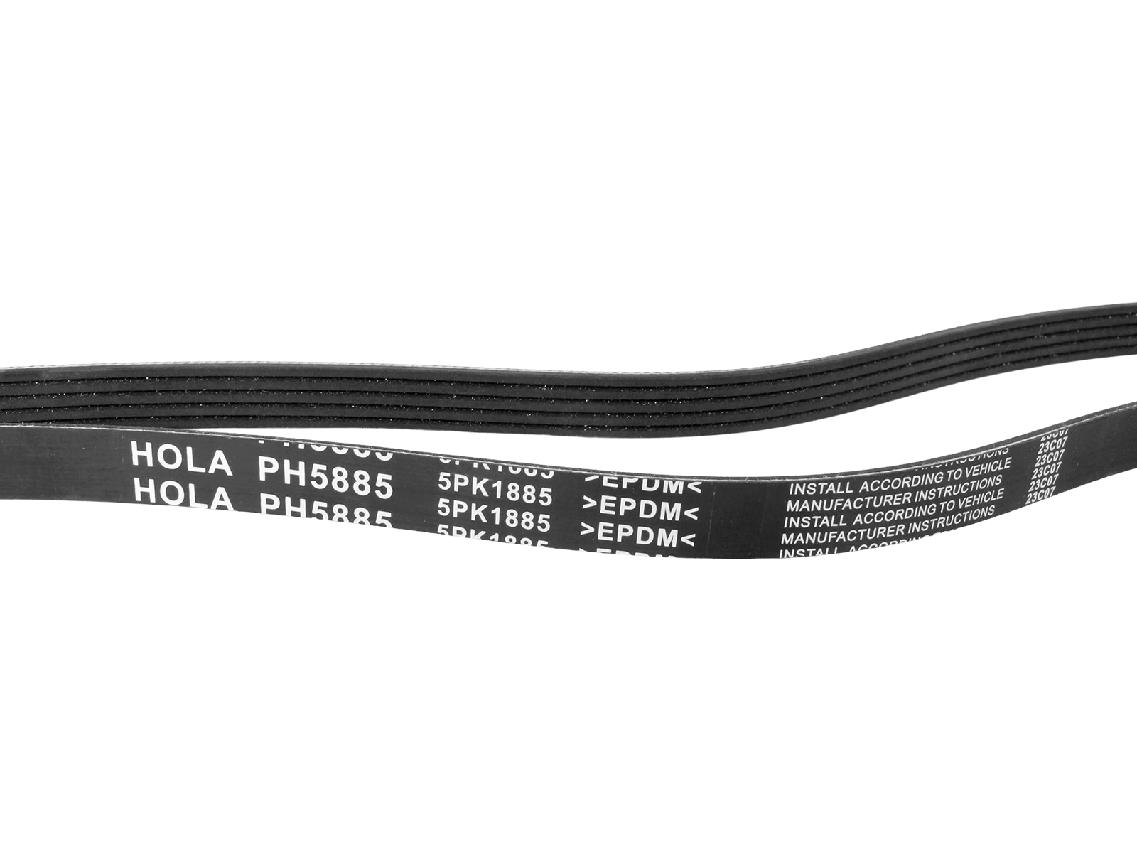 Ремень для ВАЗ-2123 генератора c ГУР HOLA 5PК1885/PH5885 фотография №3