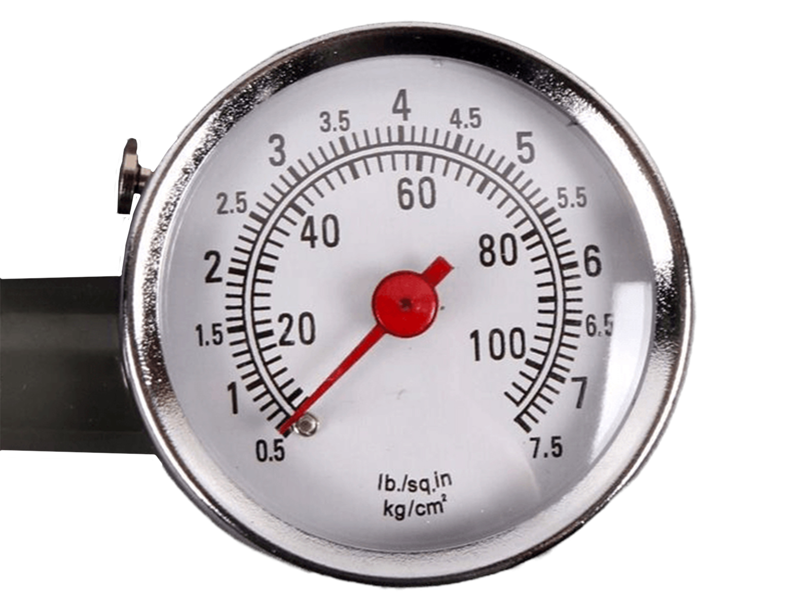 Манометр для проверки давления в шинах 0-7.5 Bar ROCKFORCE фотография №3