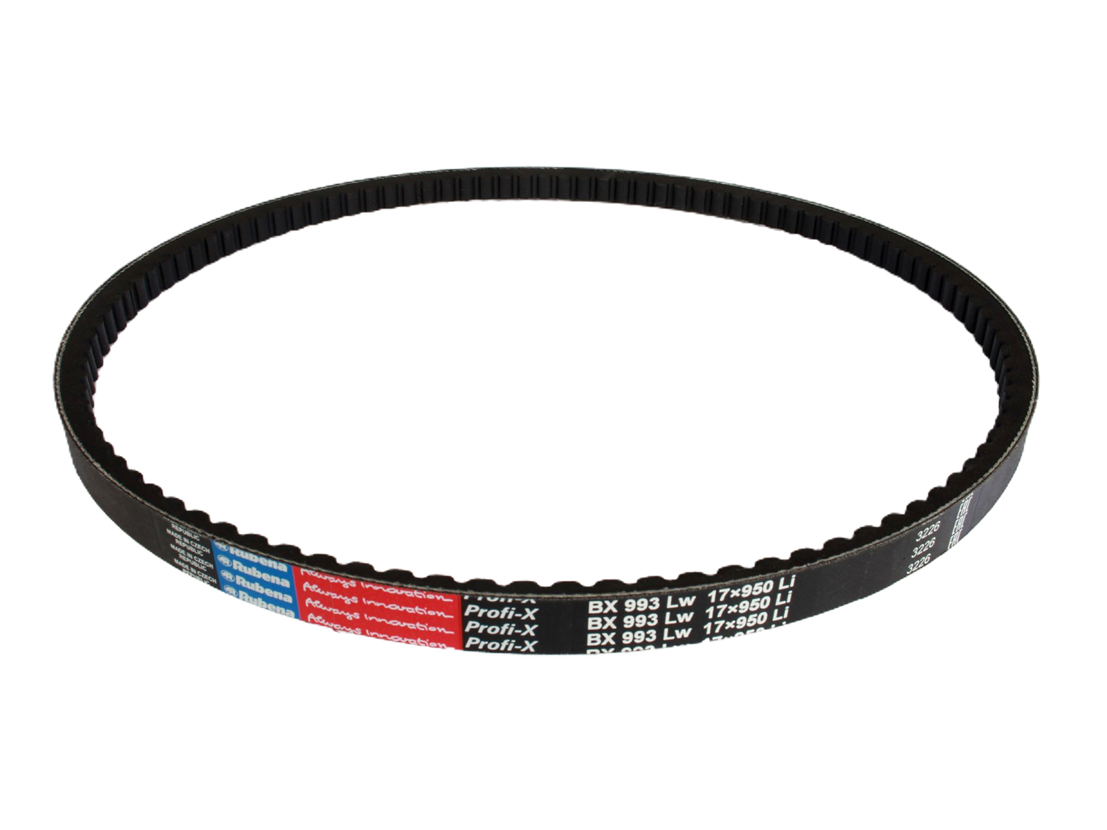 Ремень МАЗ гидроусилителя зубчатый Rubena фотография №1