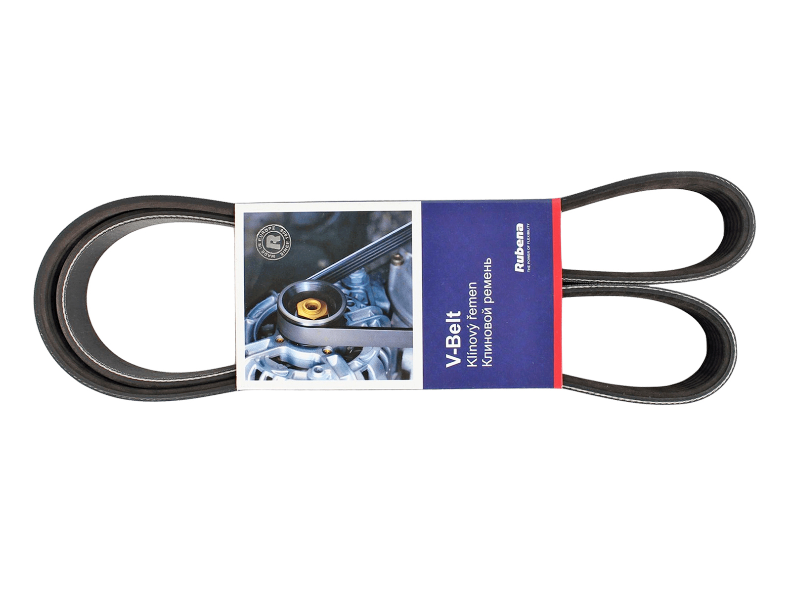 Ремень ЗМЗ-406 генератора с ГУР 4216 ЕВРО-4 RUBENA 6PK1370 фотография №3